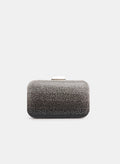 Ombre Crystal Embellished Clutch