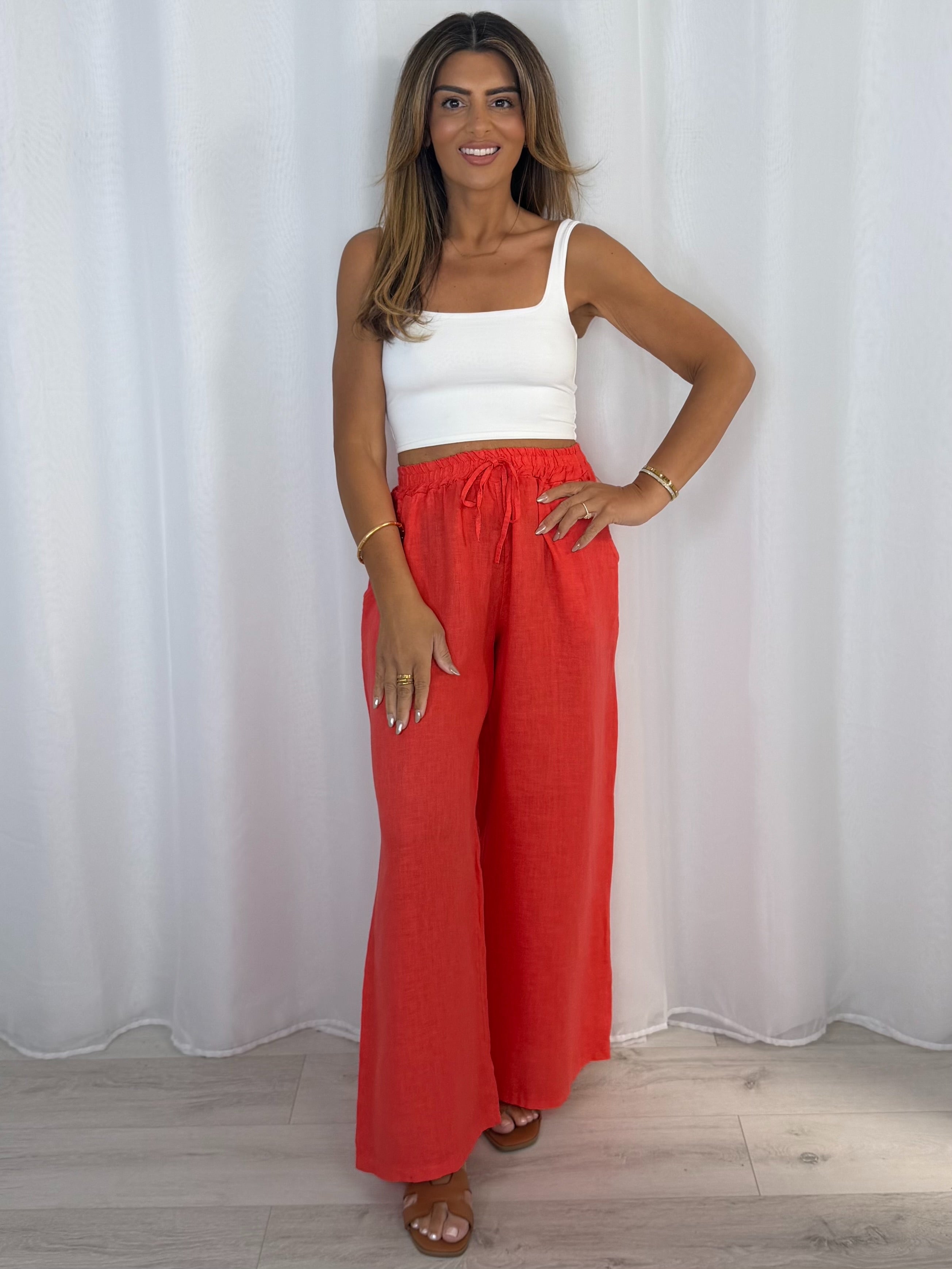 Linen Trousers (9 Colours)