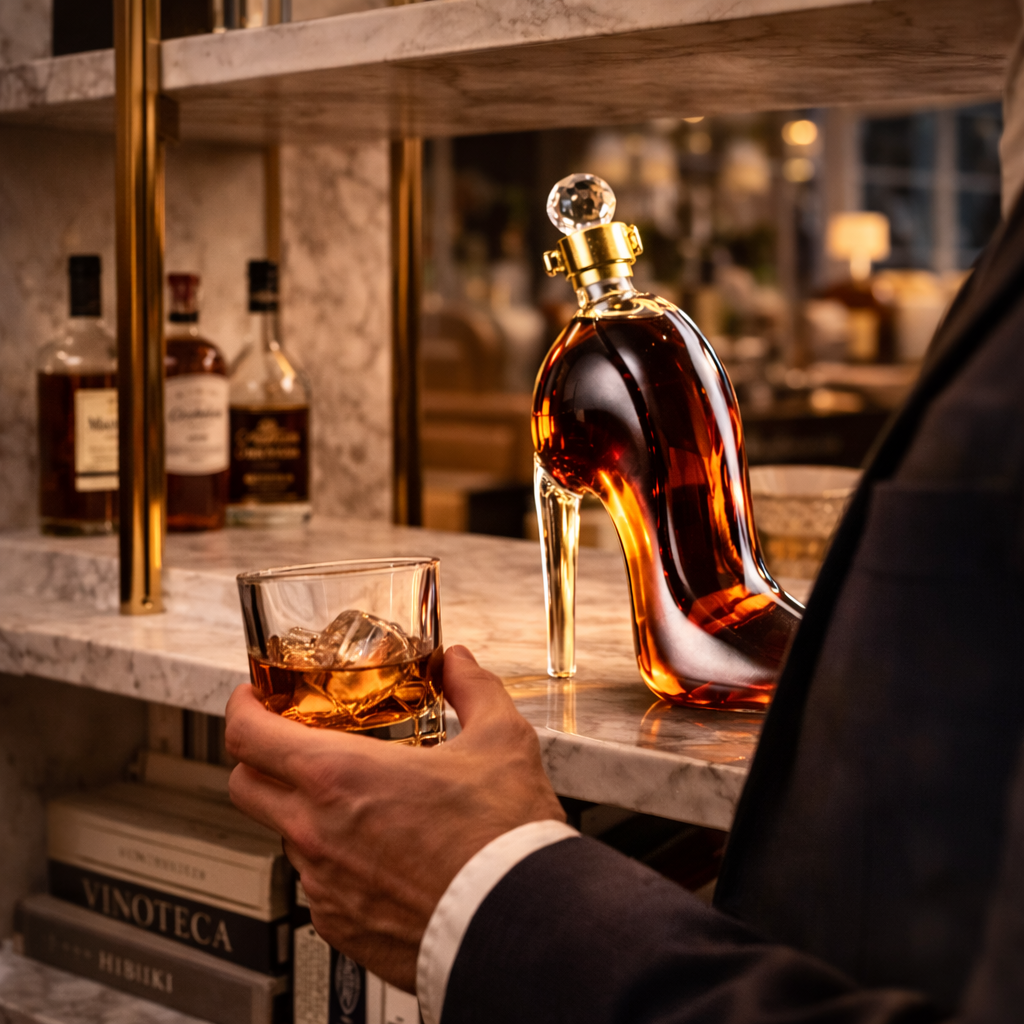 Whiskey Bottle - High Heel Edition