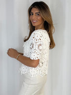 Crochet Tie Up Cardigan (3 Colours)