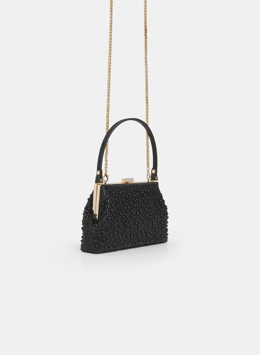 Tonal Beaded Handbag