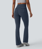 UltraSculptTM SoCinched High Waisted Tummy Control Yoga Bootcut Leggings with Pockets