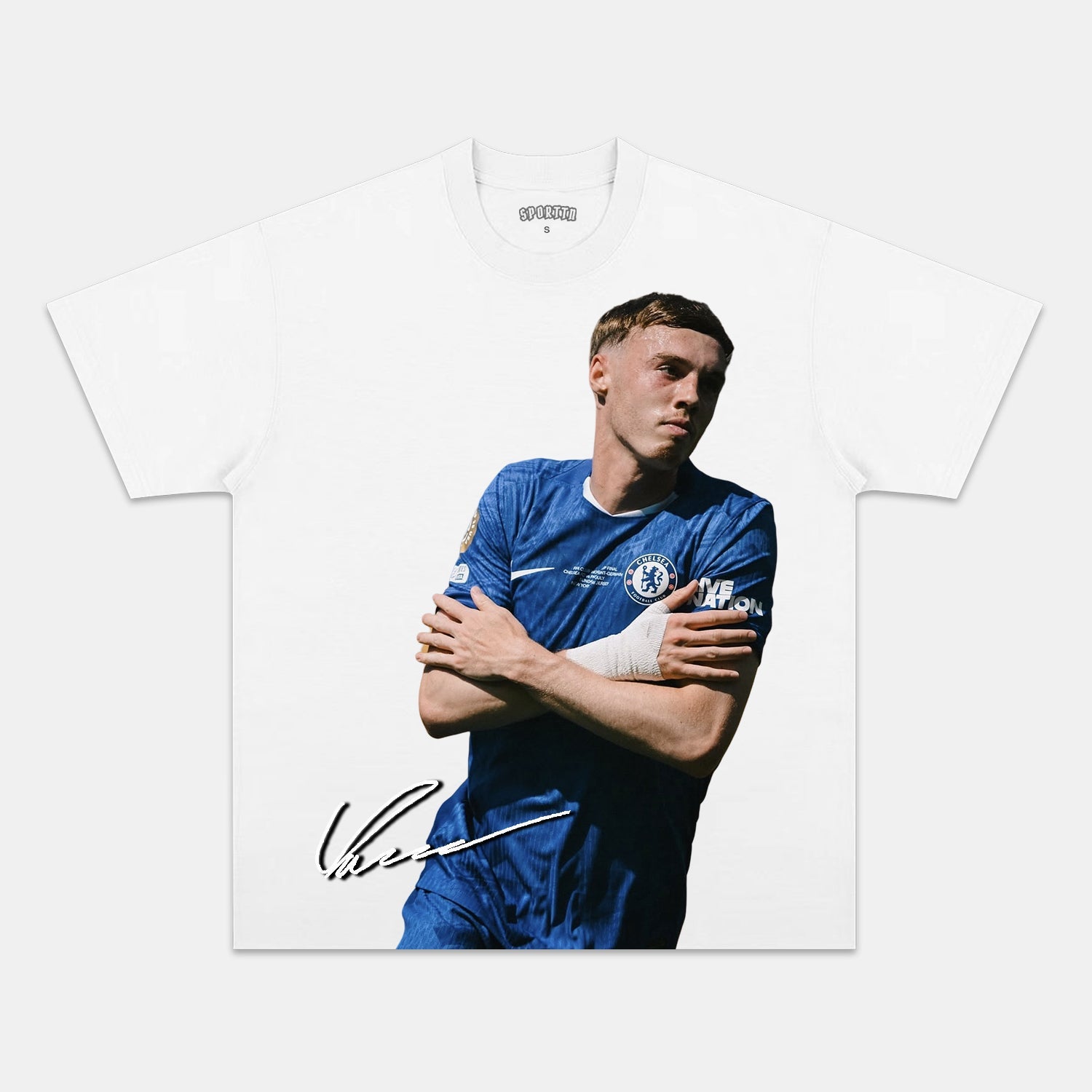 COLE PALMER TEE. 7.14