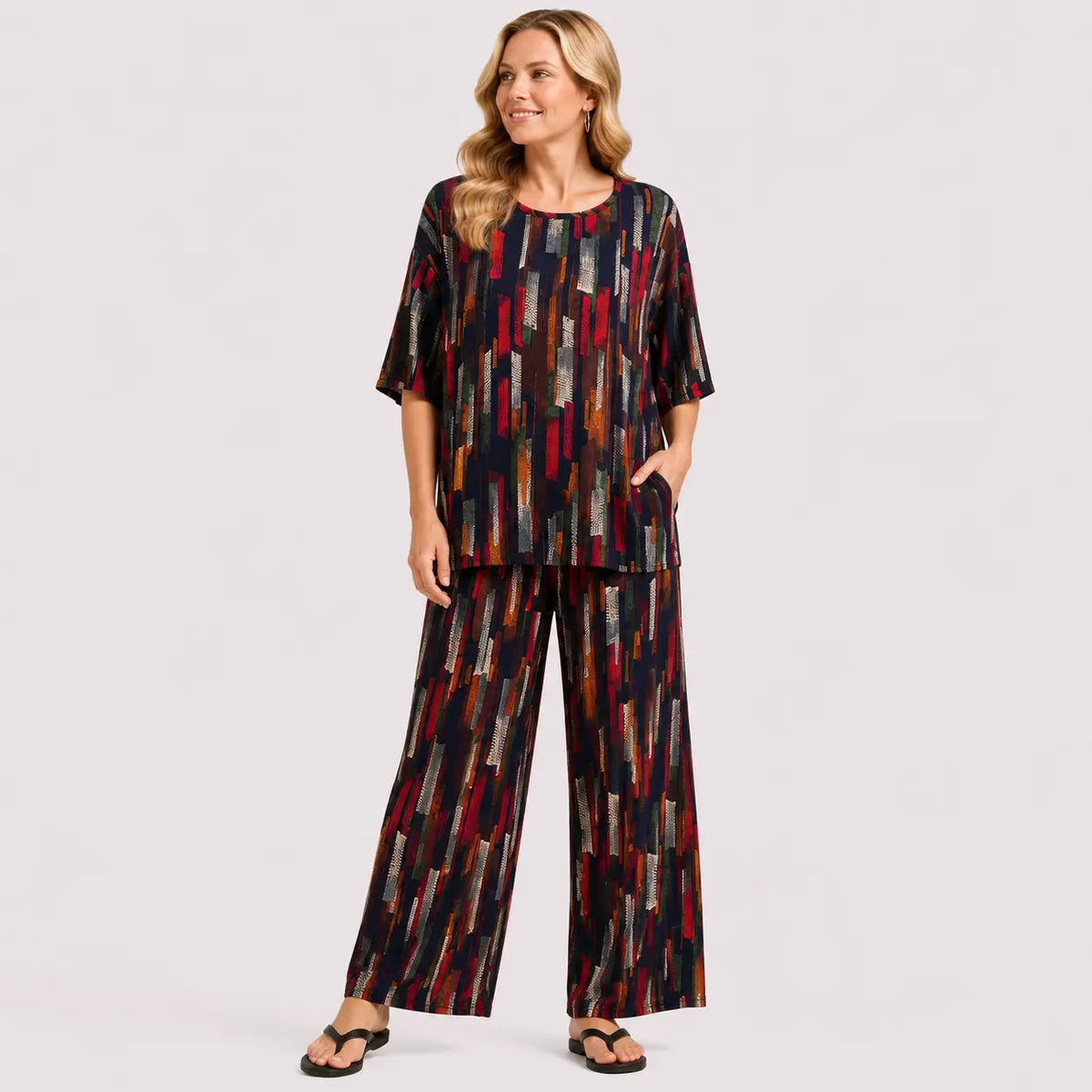 LADIES COMFORT LOUNGE CO-ORD SETS UPGRADED FRESH COOL FABRIB JUST MADE FOR MOST COMFORT SENSATION DURING SUMMER TIMES SUPER STRETCHY 3D PATTERNS VERSATILE FOR MOST VIBES ONE SIZE FITS