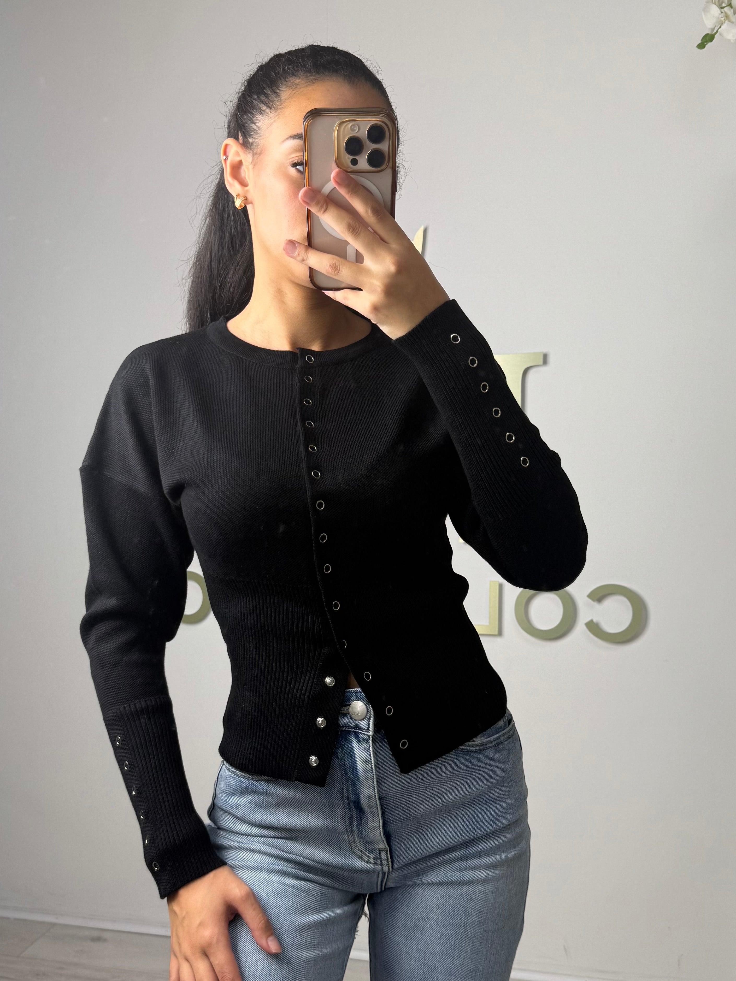 Soft Knit Button Up Ribbed Bottom Cardigan (5 Colours)