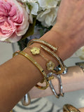 Gold Luxury Triple Bracelet Stack