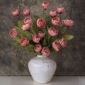 Faux Silk Peony Artificial Flowers