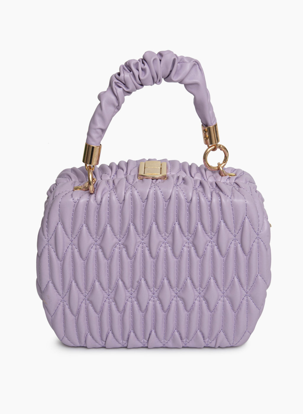 Vegan Leather Quilted Bag
