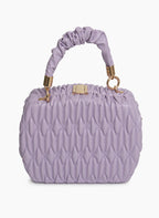 Vegan Leather Quilted Bag