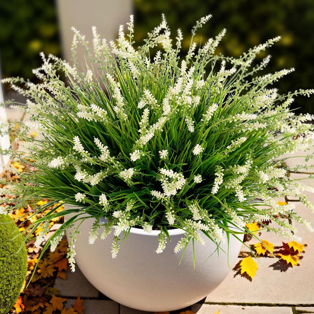 3 Bundles UV-Resistant Faux Monkey Grass