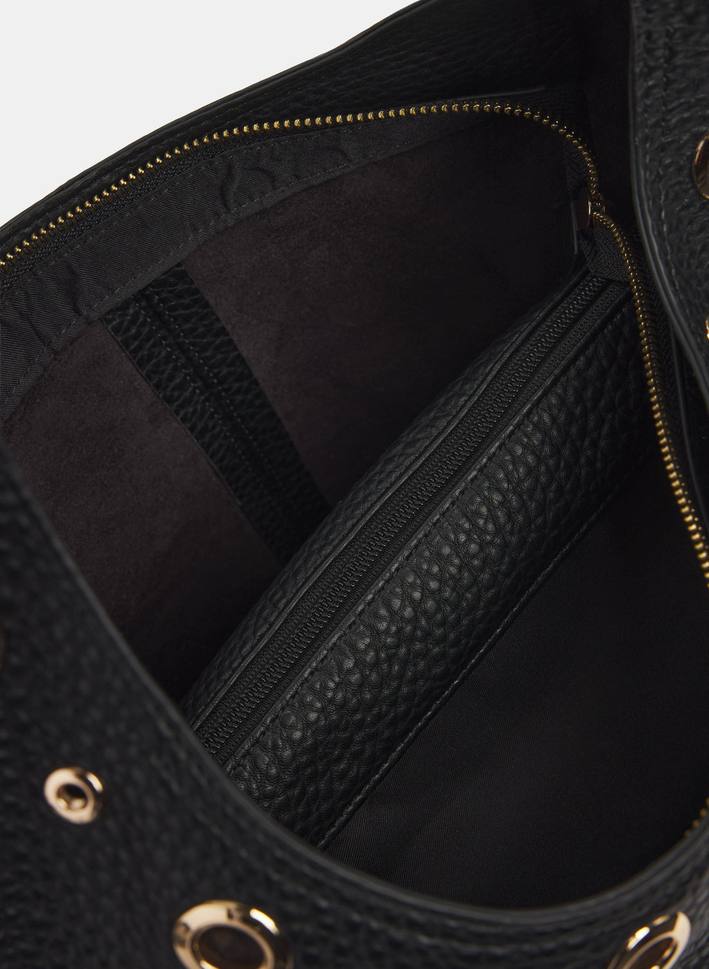 Grommet Embellished Bag