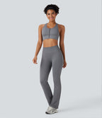Seamless Flow High Waisted Tummy Control Butt Lifting Flare Yoga Leggings