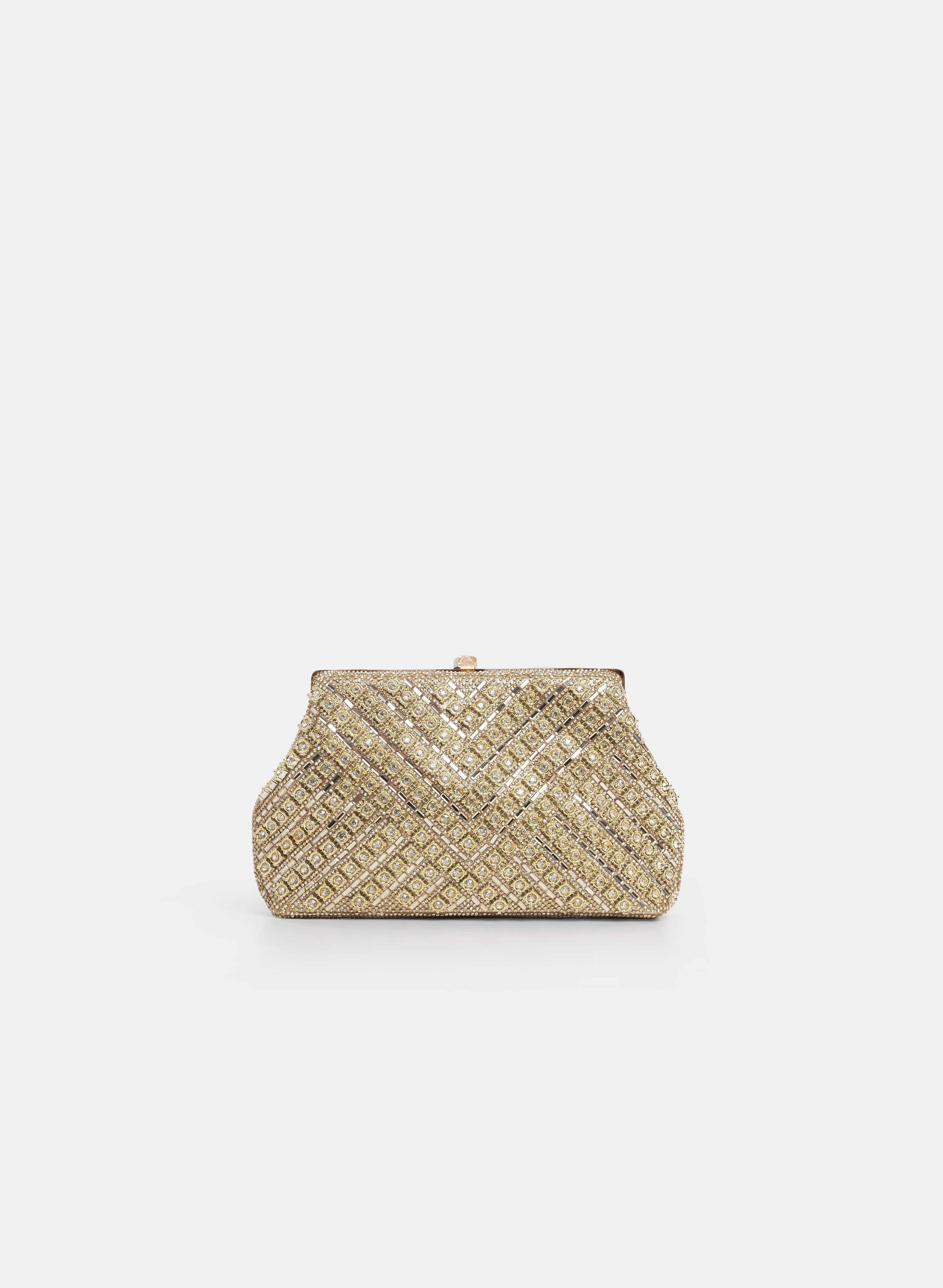 Crystal Embellished Clutch