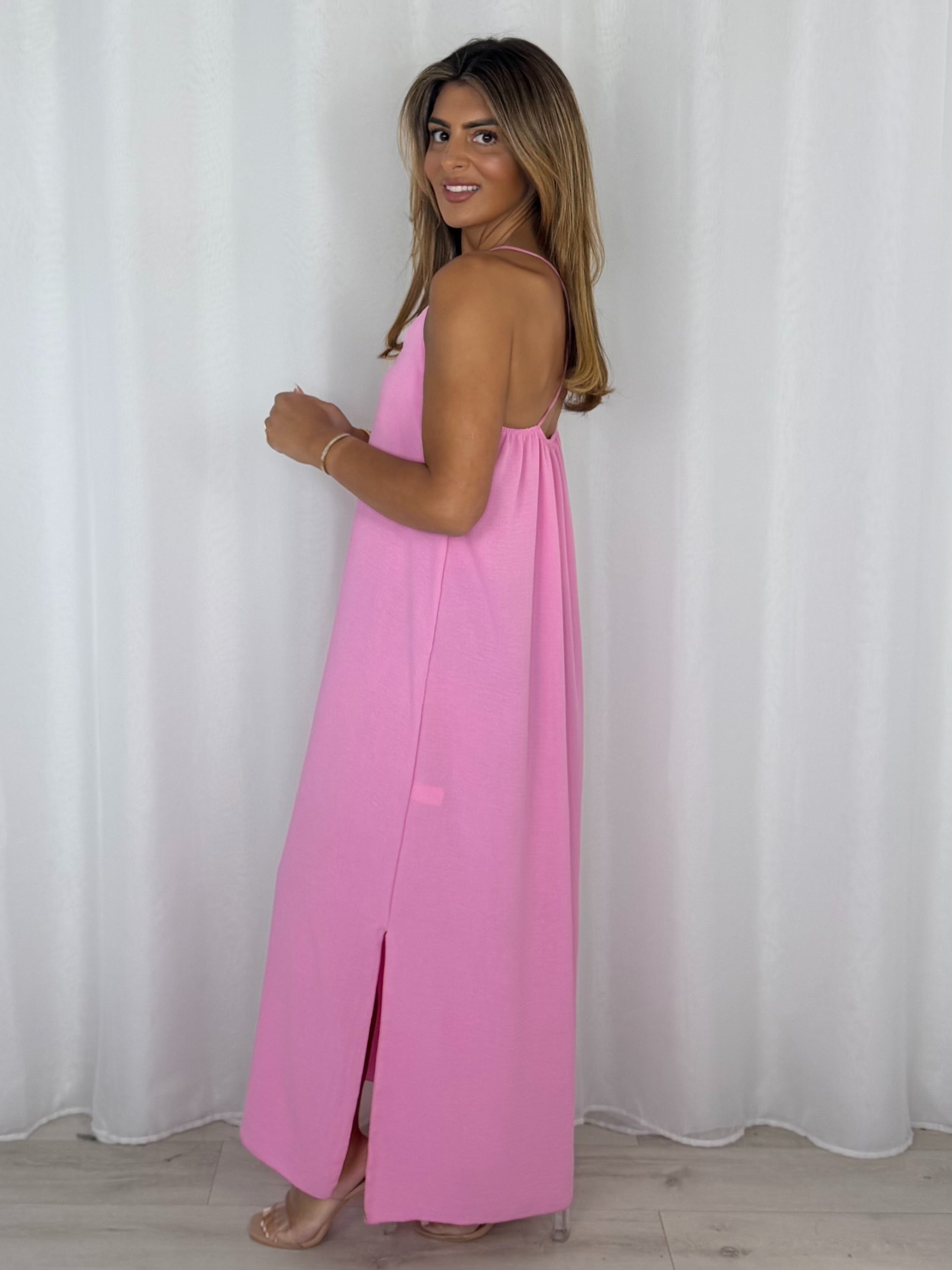 Spaghetti Strap Maxi Dress (14 Colours)