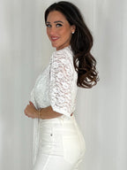 Bolero Lace Tie Front (5 Colours)