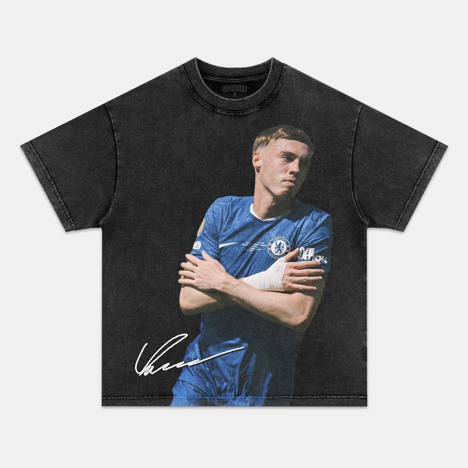 COLE PALMER TEE. 7.14