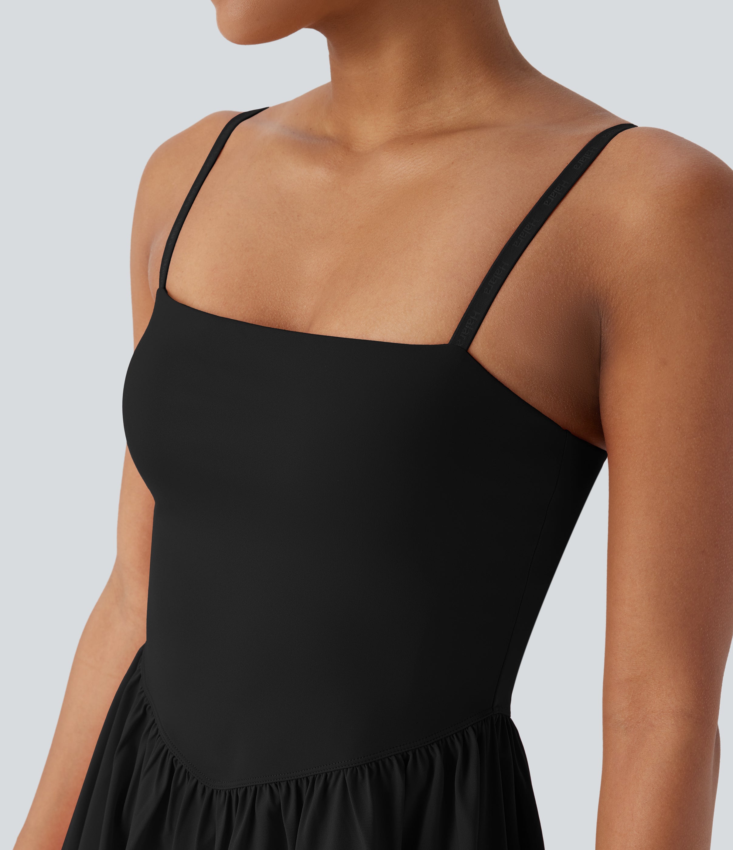 BreezefulTM 2-in-1 Quick Dry Mini Yoga Active Dress with Pockets-Easy Peezy Edition