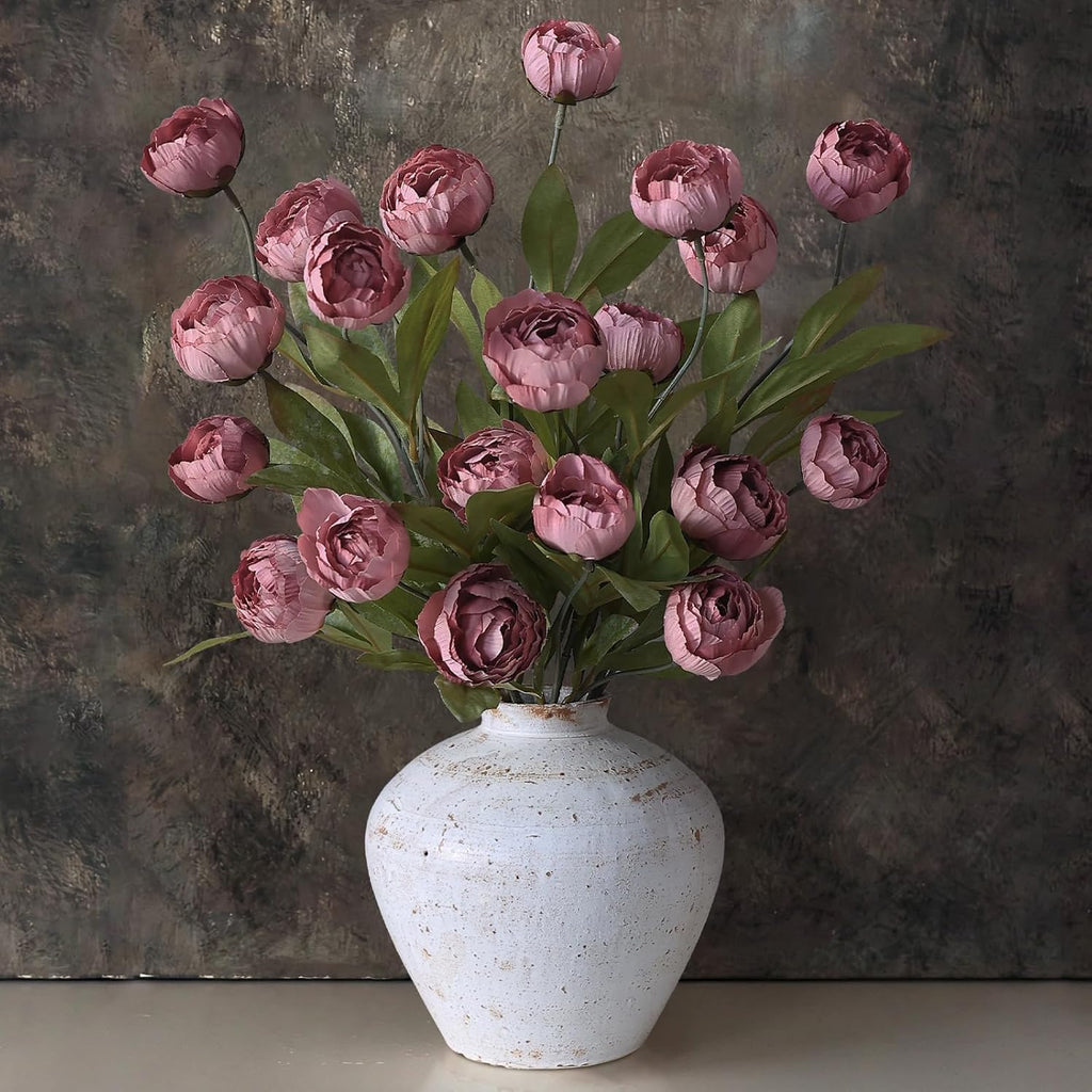 Faux Silk Peony Artificial Flowers