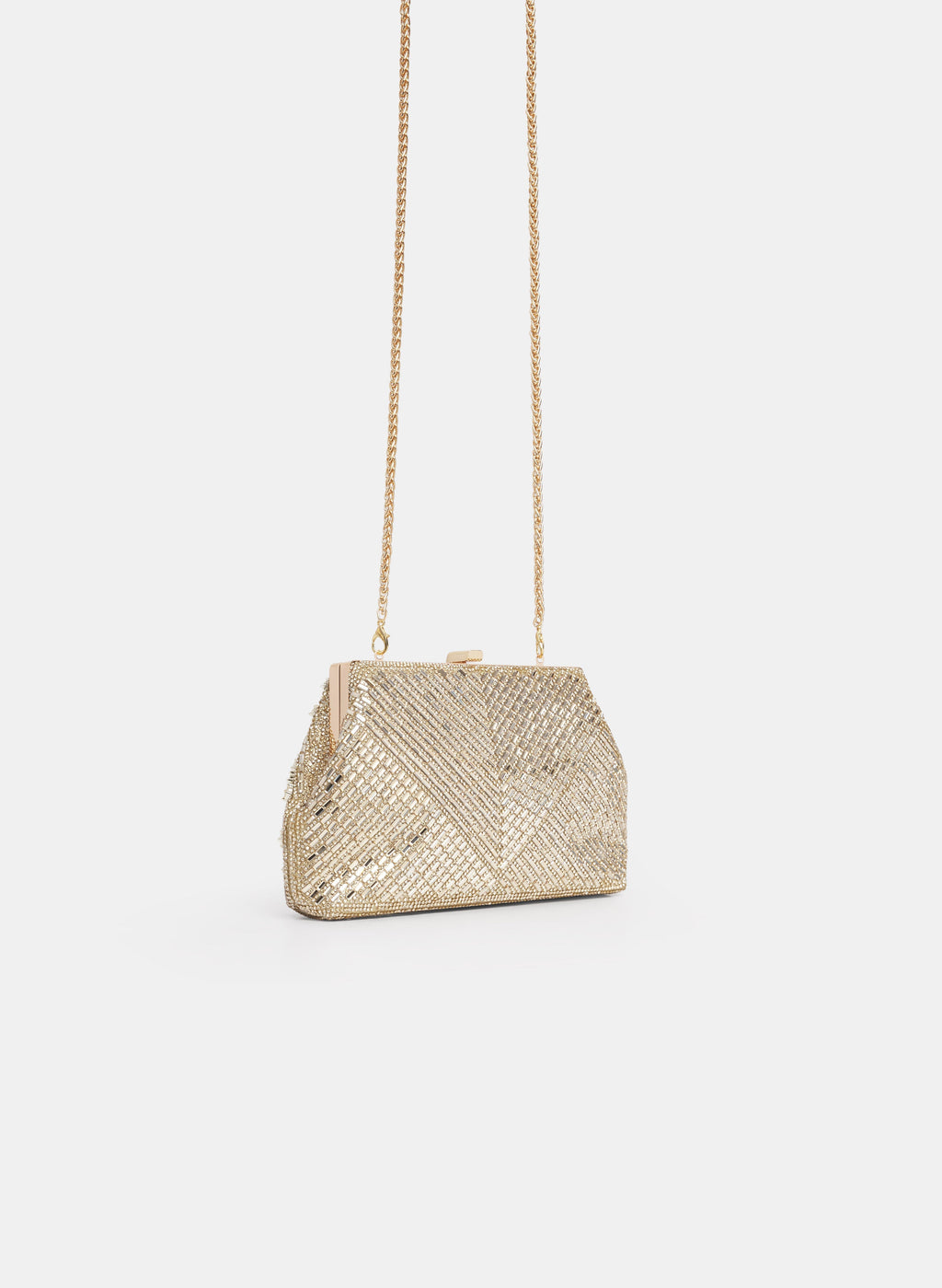 Crystal Embellished Clutch