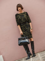 Croc-Embossed Handbag