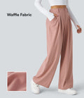 2026🔥 FlexTM High Waisted Pocket Straight Leg Work Pants