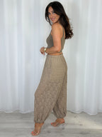 Harem Style Lace Trousers (4 Colours)