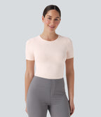 Seamless Flow Smoothing Adjustable Leg Straps Work Bodysuit-Easy Peezy