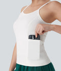 Pockets Plain Workout Cami Top