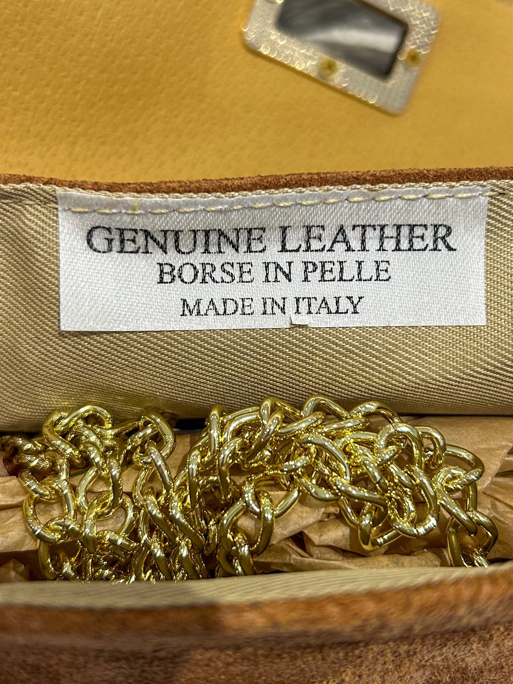 Genuine Leather Gold Hardware Wooden Buckle Mini Bag (10 Colours)