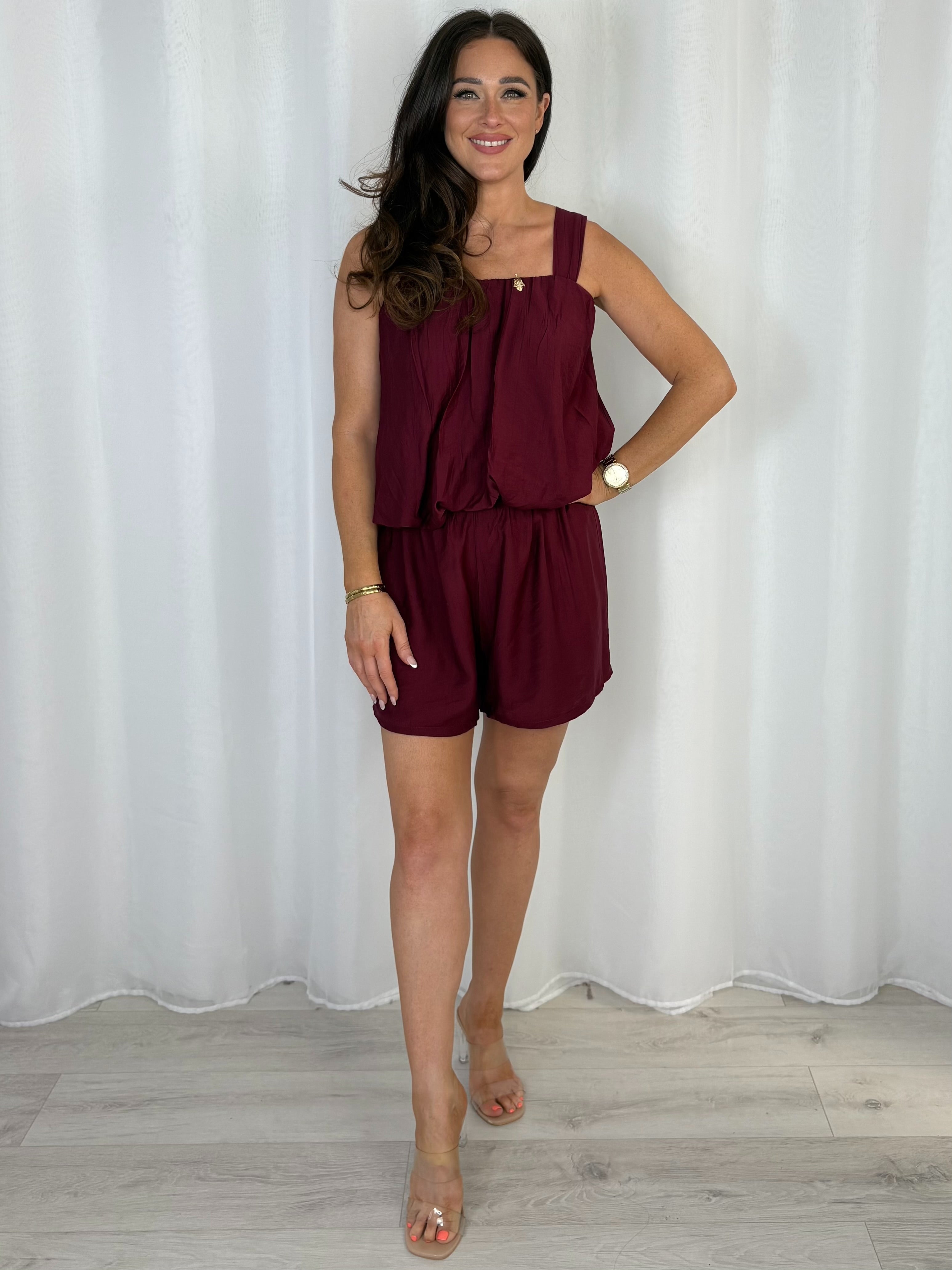 Balloon Style Top And Shorts Co-Ord (11 Colours)