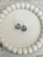 Diamonte Detail Flower clip on's