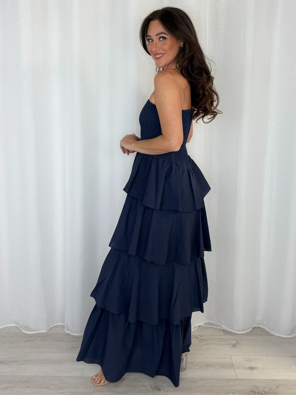 Layered Frill Maxi Dress (9 Colours)