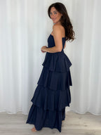 Layered Frill Maxi Dress (9 Colours)