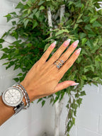 Adjustable Evil Eye Ring (3 Colours)
