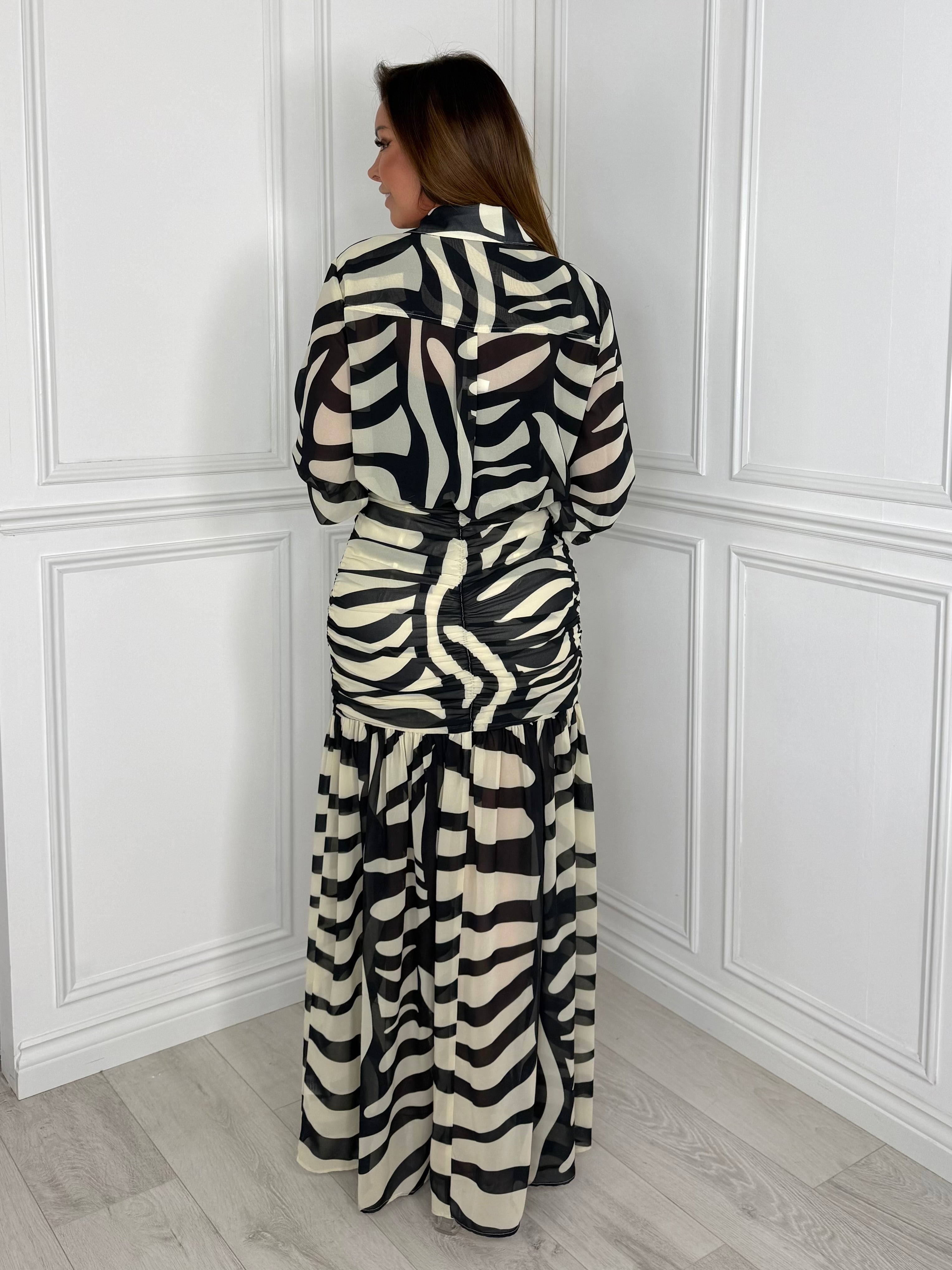 FLORENCE - Dress (Zebra Print)