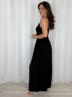 Smocked Wide Leg Jumpsuit (4 Colours)
