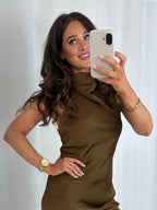 Halter Neck Dress (3 Colours)