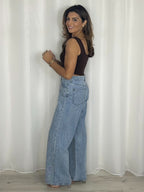 Straight Leg Studded Jeans (2 Colours)