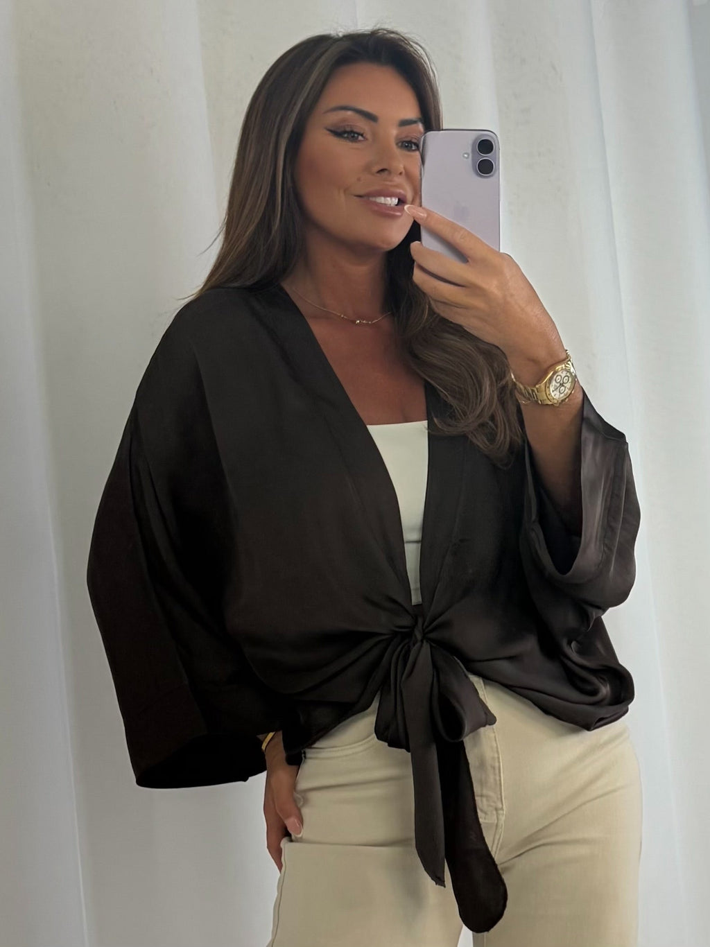 Tie Up Top (2 Colours)