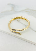 Diamante Crossover Bangle (2 Colours)