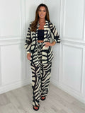AMALFI - Blouse (Zebra Print)