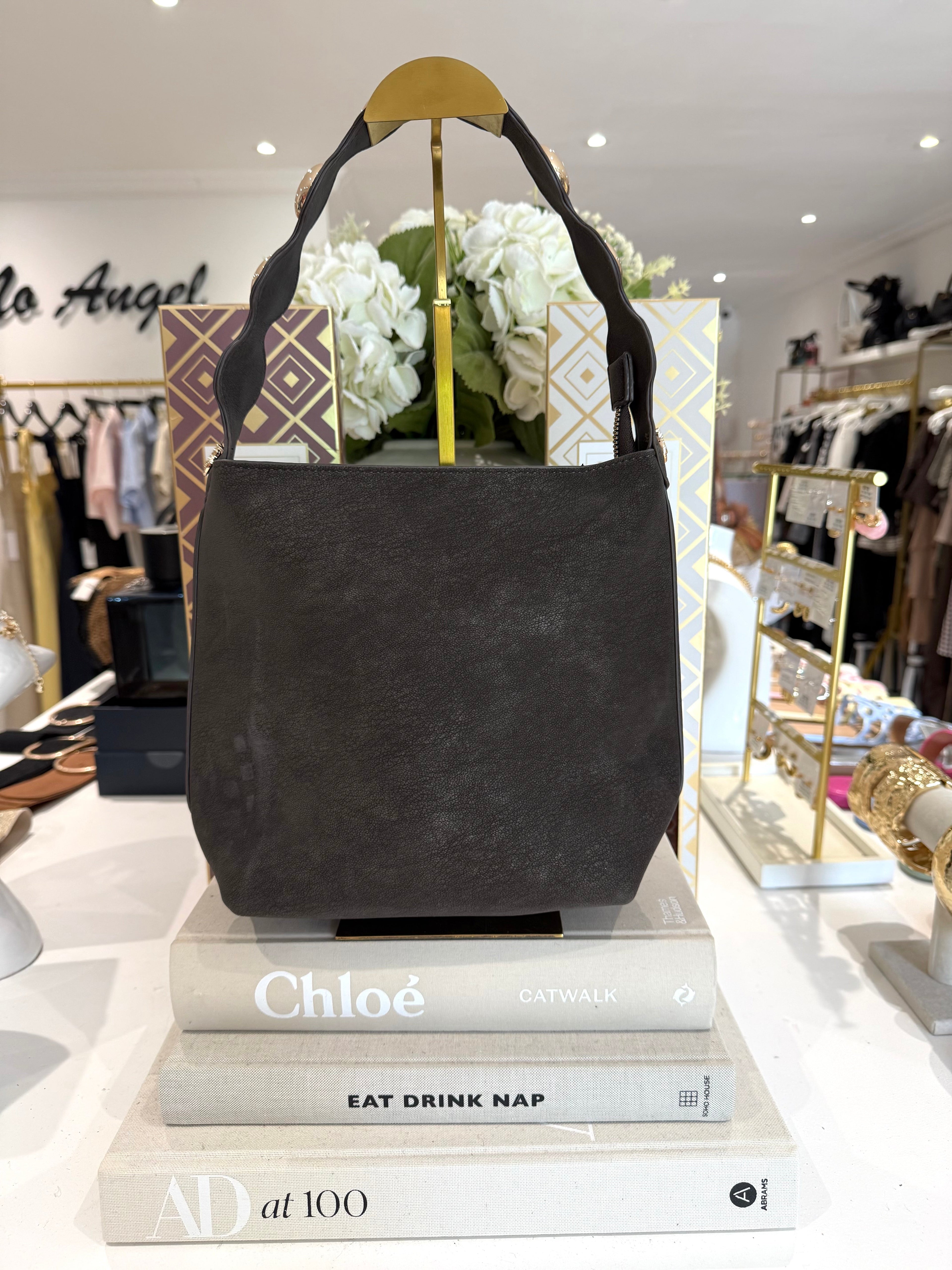 Gold Disk Handle Bag (2 Colours)