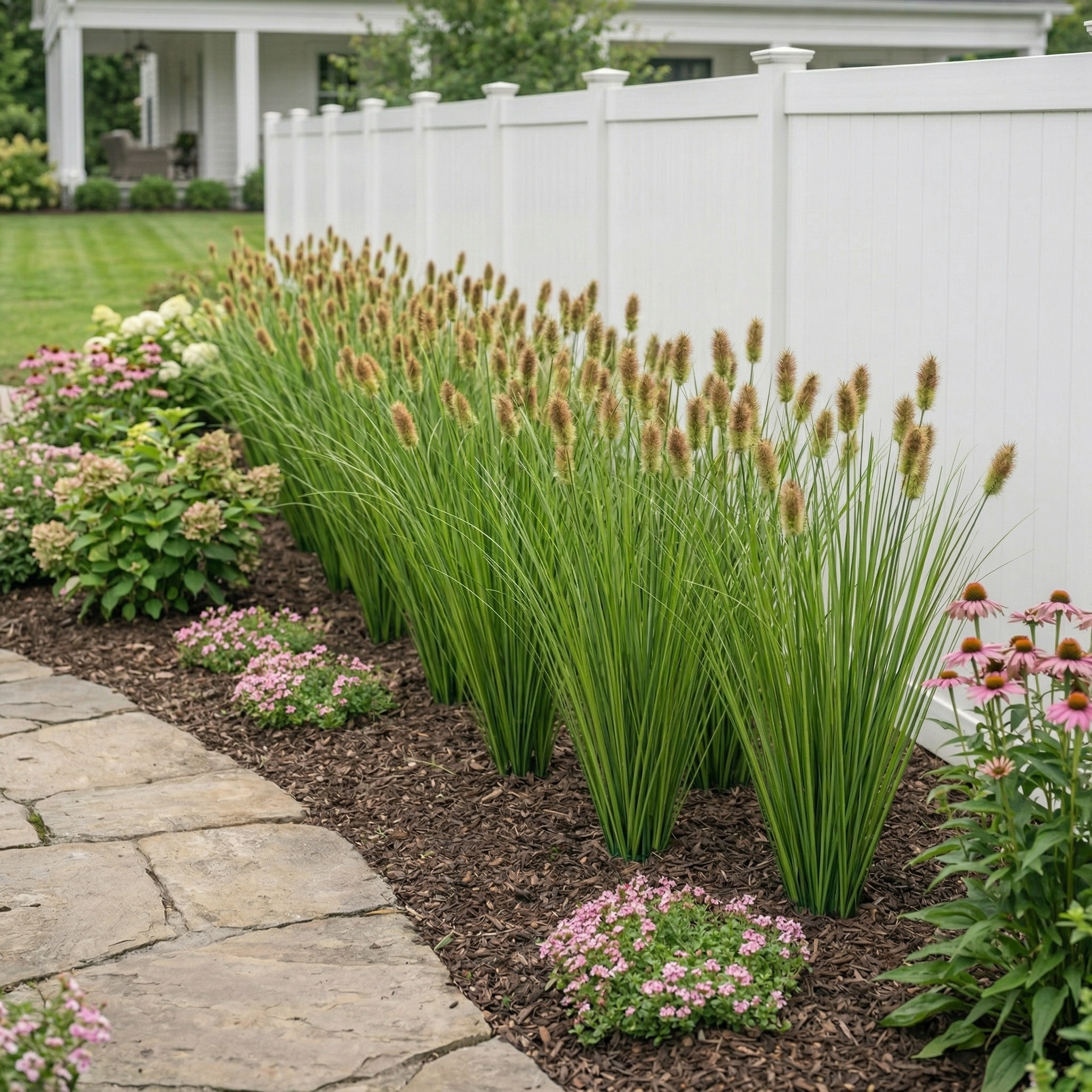 3-Bundles Faux Foxtail Grass