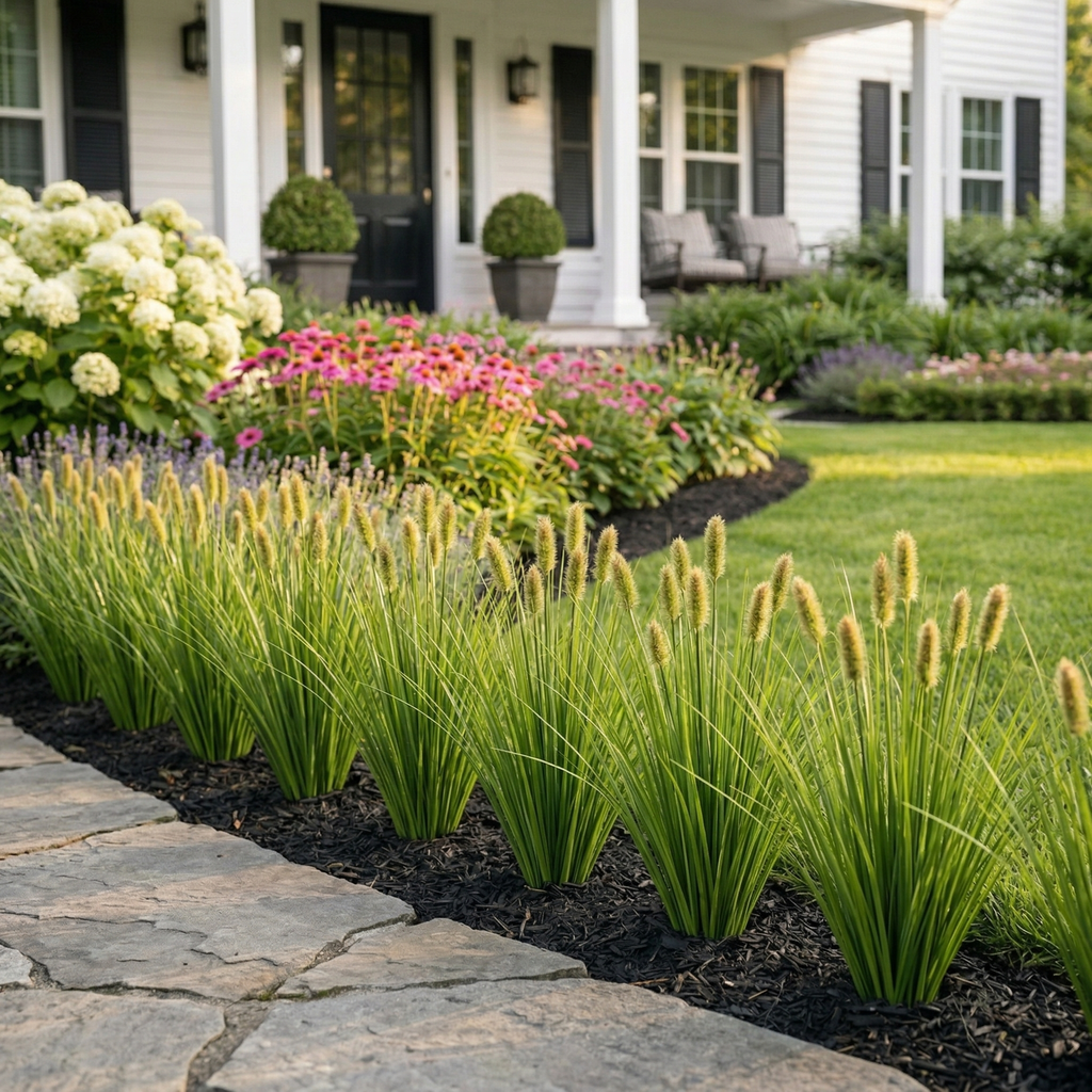 3-Bundles Faux Foxtail Grass