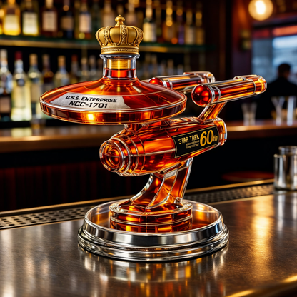 60th Anniversary of the USS Enterprise - Whisky Decanter