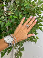 Small Gem Tennis Bracelet (2 Colours)