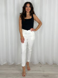 Cigarette Side Zip Trousers (3 Colours)