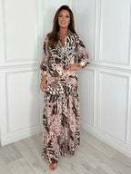 FLORENCE - Dress (Animal Print)