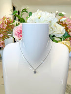One Stone Diamonte Necklace (2 Colours)