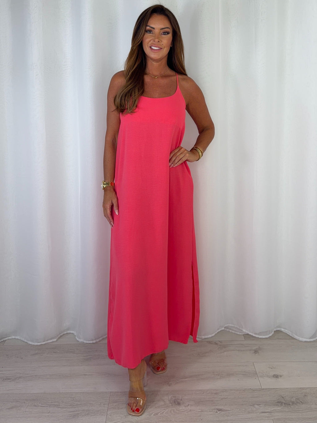 Spaghetti Strap Maxi Dress (14 Colours)